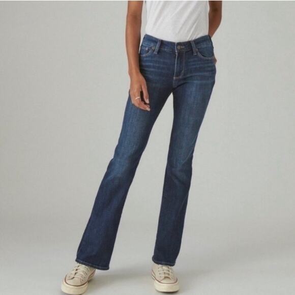 Lucky Brand Low Rise Lolita Boot Cut Jeans Size 12 - Picture 1 of 6